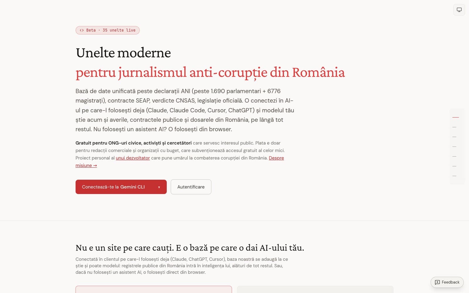 Investigator MCP - Romanian Public Records for AI Clients
