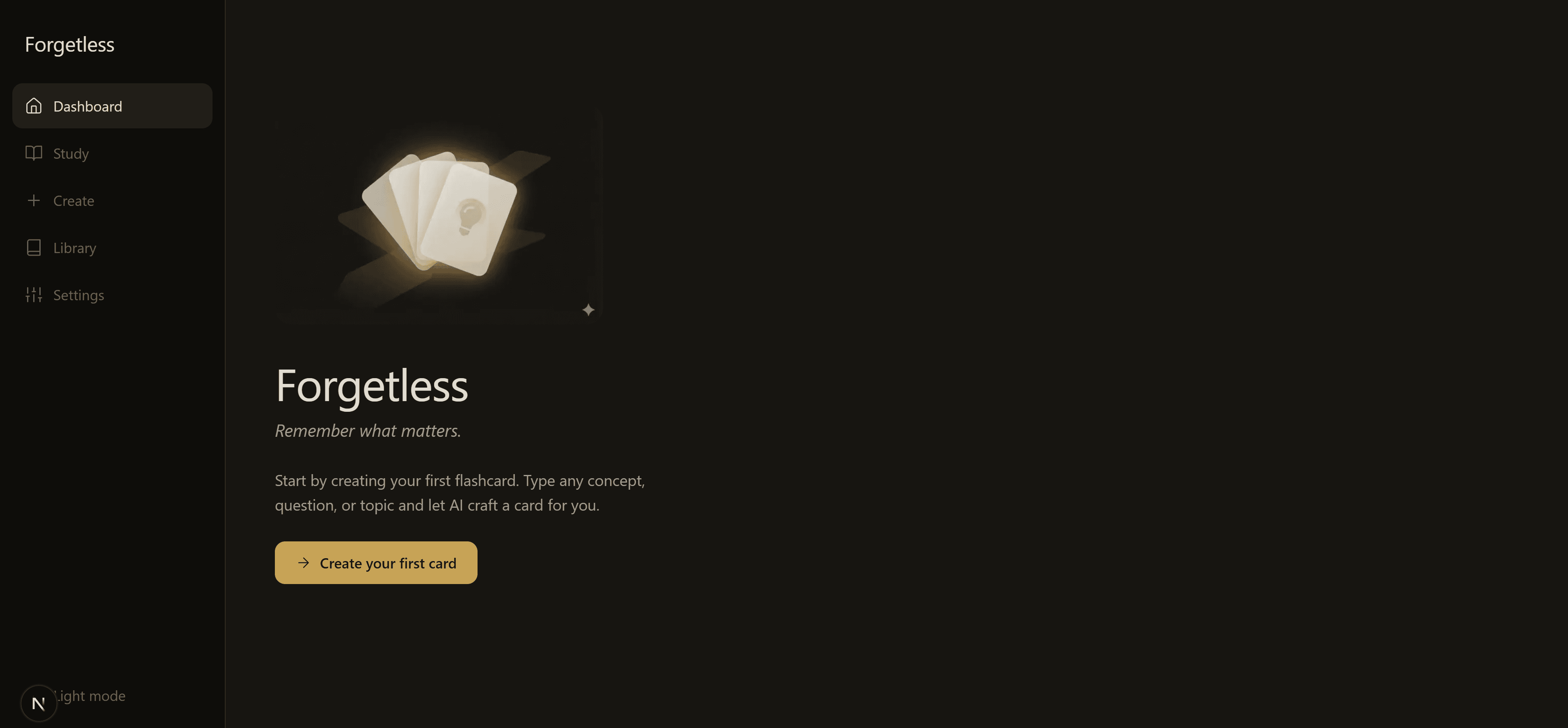 Forgetless - AI-Powered Spaced Repetition screenshot 1