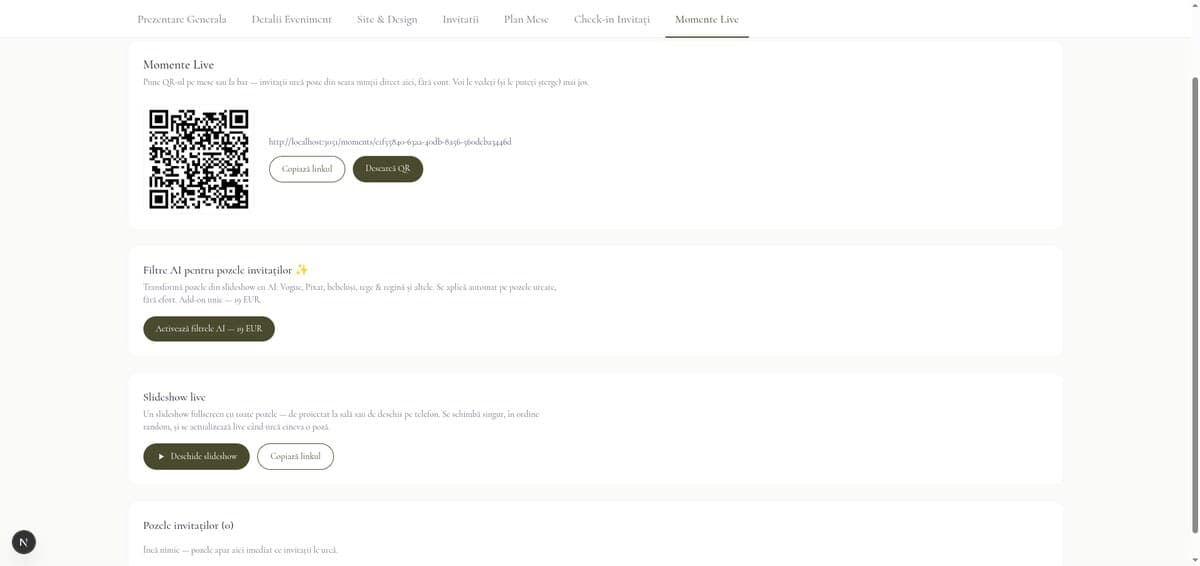Ouiselle - Digital Wedding Invitations & RSVP screenshot 2